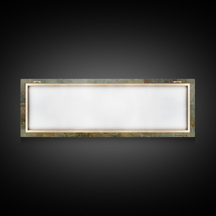 Quiet Stable Grace, Framed Canvas Print, Christian Art Canvas, Christian Wall Art, Panoramic Painting, Christian Christmas Art, Jesus Chris