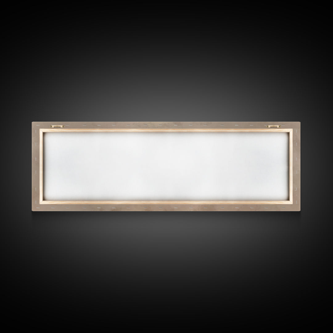 Holy Manger Dawn | Framed Canvas Print | Panoramic Wall Art | Christian Christmas Art | Jesus Art Print | Christian Wall Art | Christmas Ca