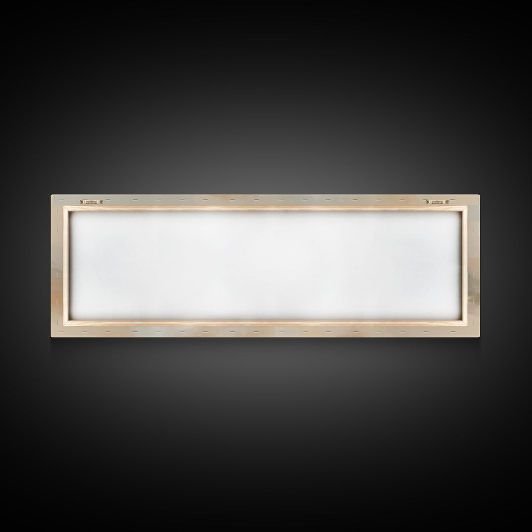 Nativity Hill Light – Framed Canvas Print – Panoramic Print – Christian Christmas Art – Christian Wall Art – Jesus Art Print – Christmas Ar