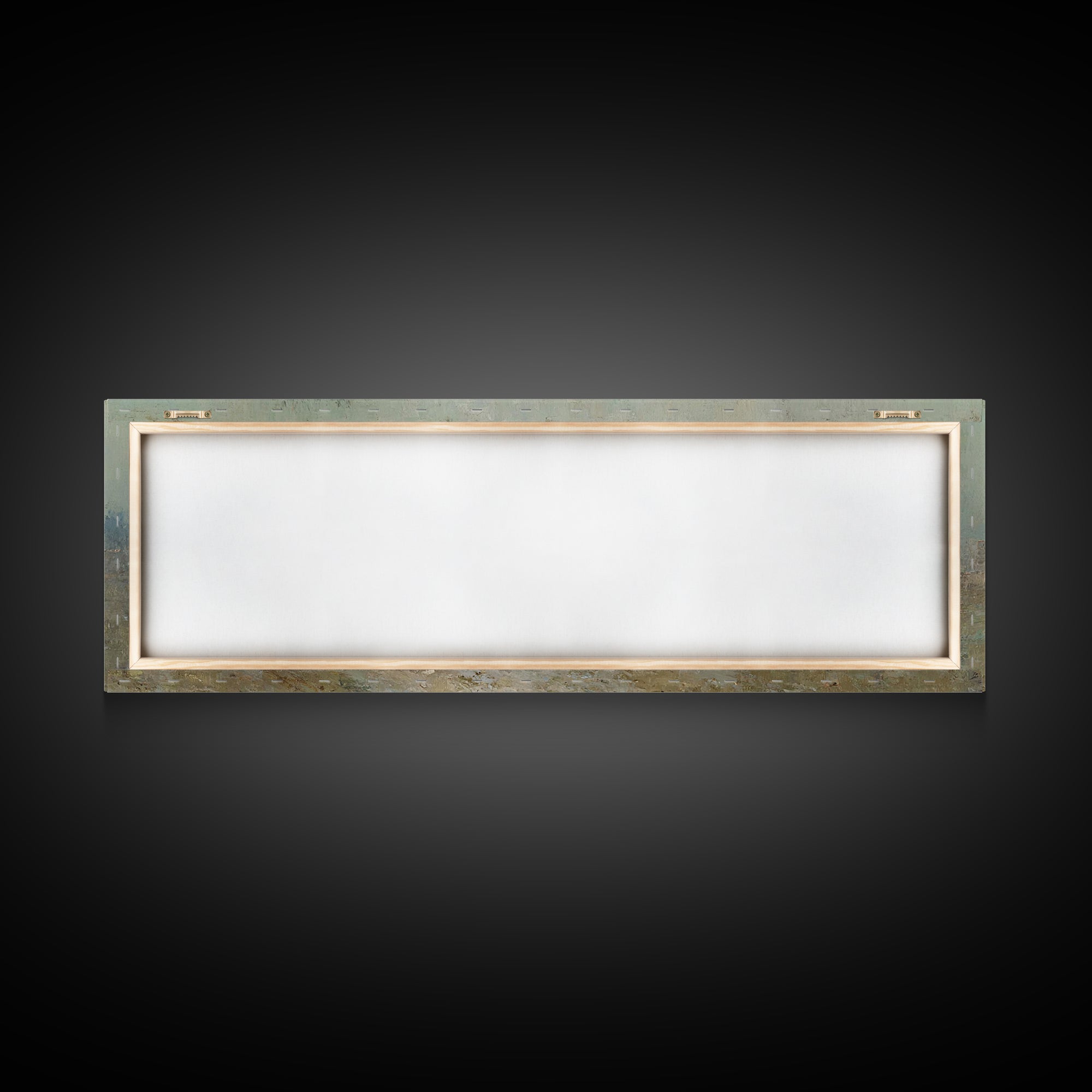 Bethlehem Evening Glow | Framed Canvas Print | Panoramic Painting | Christian Art Canvas | Christmas Wall Art | Christian Christmas Art | C