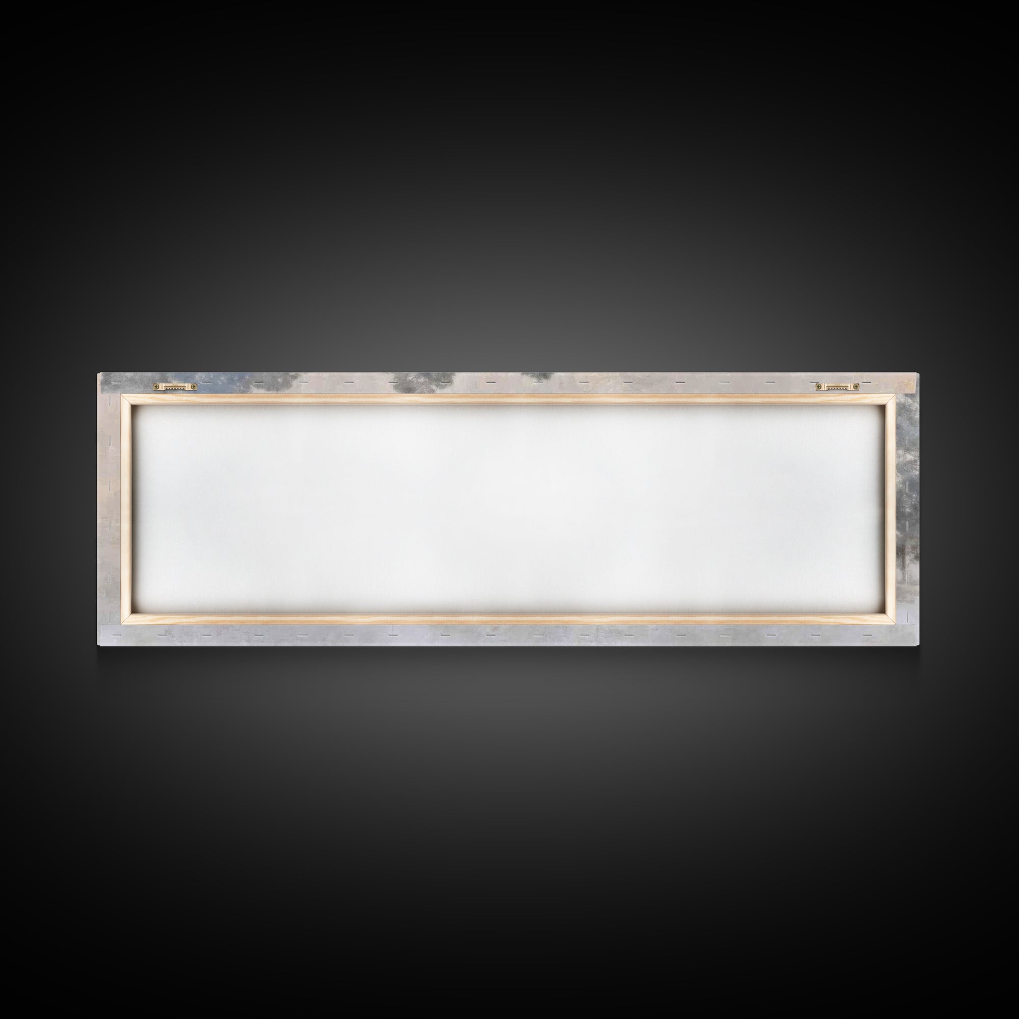 Winter Chapel Peace | Framed Canvas Print | Panoramic Art | Christian Wall Art | Christian Art Canvas | Christmas Art | Christian Christmas