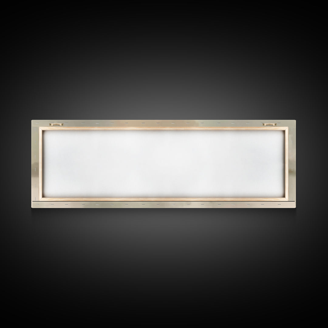 Sacred Gathering Light – Framed Canvas Print – Christian Art Canvas – Modern Christian Painting – Panoramic Art – Christian Wall Art – Chri