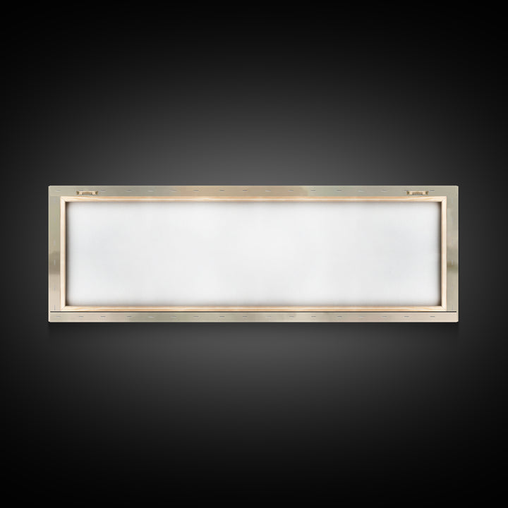 Sacred Gathering Light – Framed Canvas Print – Christian Art Canvas – Modern Christian Painting – Panoramic Art – Christian Wall Art – Chri