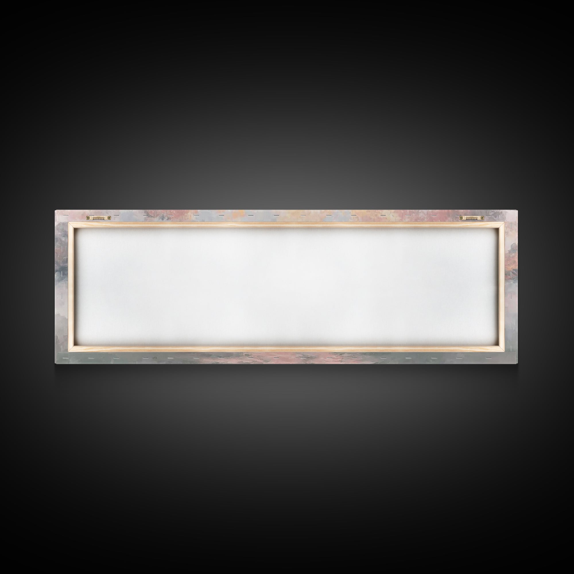 Radiant Glory Walk | Framed Canvas Print | Jesus Christmas Art | Christian Art Canvas | Modern Christian Art | Panoramic Frame | Christian