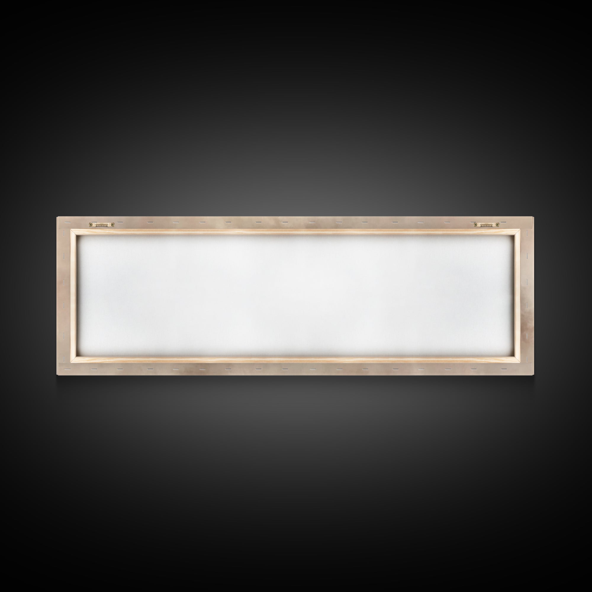 Veil Of Presence – Framed Canvas Print – Christian Art – Minimalist Christian Art – Subtle Christian Paintings – Panoramic Art – Christian