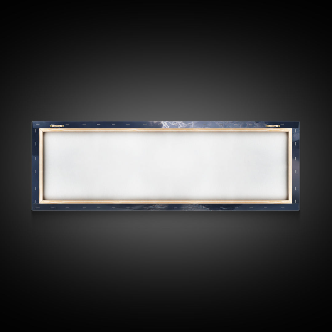 Path Of Divine Light – Framed Canvas Print – Christian Art Canvas – Jesus Painting – Modern Christian Art – Panoramic Art – Christian Wall