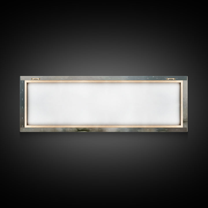 Lamb Of Peace – Framed Canvas Print – Christian Art Prints – Christian Art Work – Minimalist Christian Art – Panoramic Wall Art – Christian