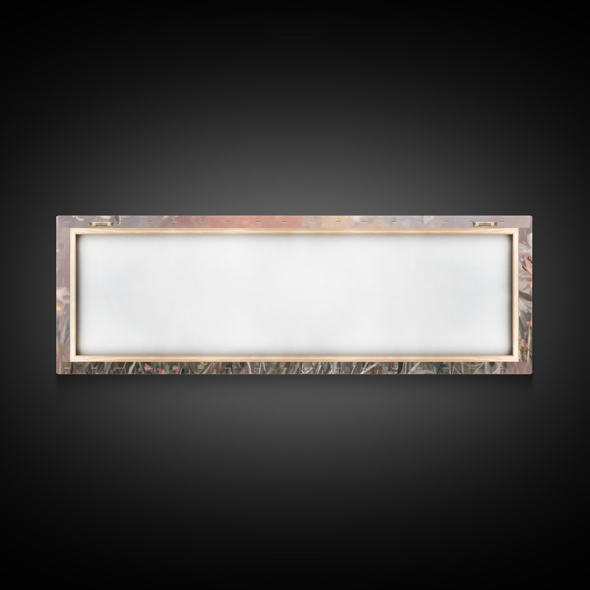Garden Of Gentle Rest | Framed Canvas Print | Christian Wall Art | Christian Art Canvas | Christian Decor For Home | Panoramic Art | Christ