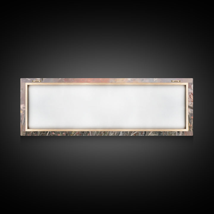 Garden Of Gentle Rest | Framed Canvas Print | Christian Wall Art | Christian Art Canvas | Christian Decor For Home | Panoramic Art | Christ
