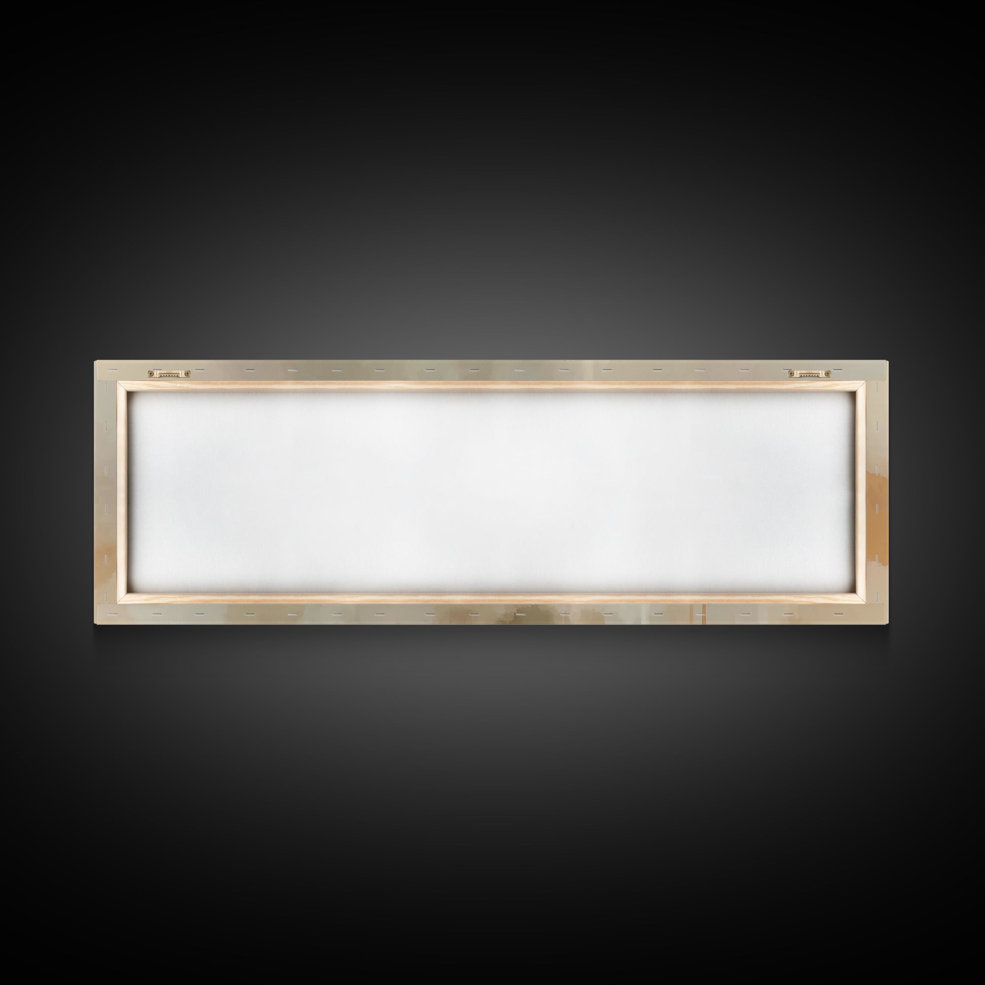Lily Field Calm – Framed Canvas Print – Christian Art – Subtle Christian Paintings – Christian Art Canvas – Panoramic Print – Christian Wal