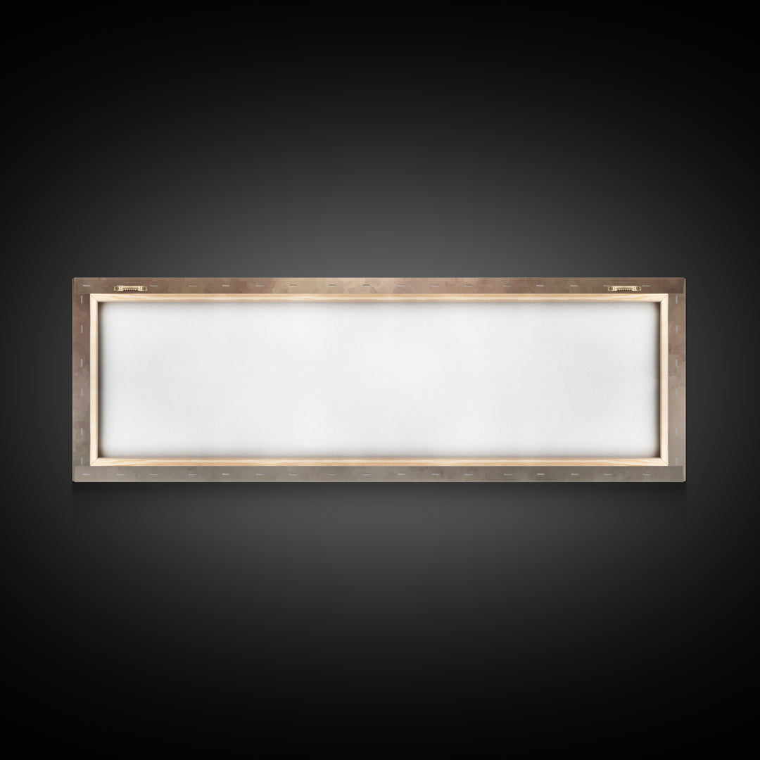 Soft Dawn Rest | Framed Canvas Print | Christian Art Work | Christian Art Canvas | Minimalist Christian Art | Panoramic Painting | Christia