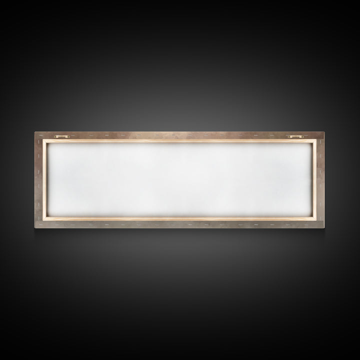 Soft Dawn Rest | Framed Canvas Print | Christian Art Work | Christian Art Canvas | Minimalist Christian Art | Panoramic Painting | Christia