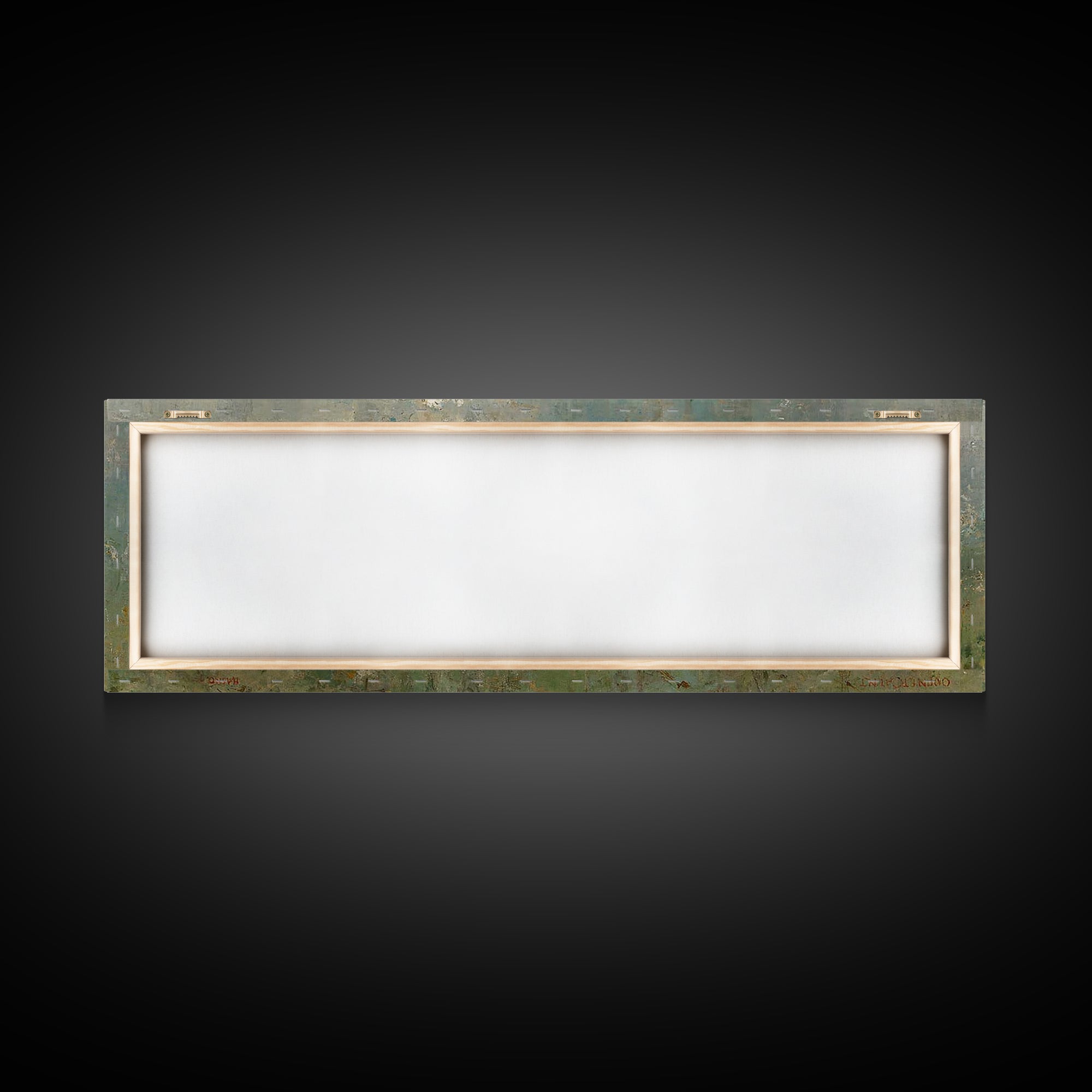 Quiet Meadow Grace, Framed Canvas Print, Christian Wall Art, Panoramic Frame, Christmas Art Prints, Christian Art Painting, Christian Gift