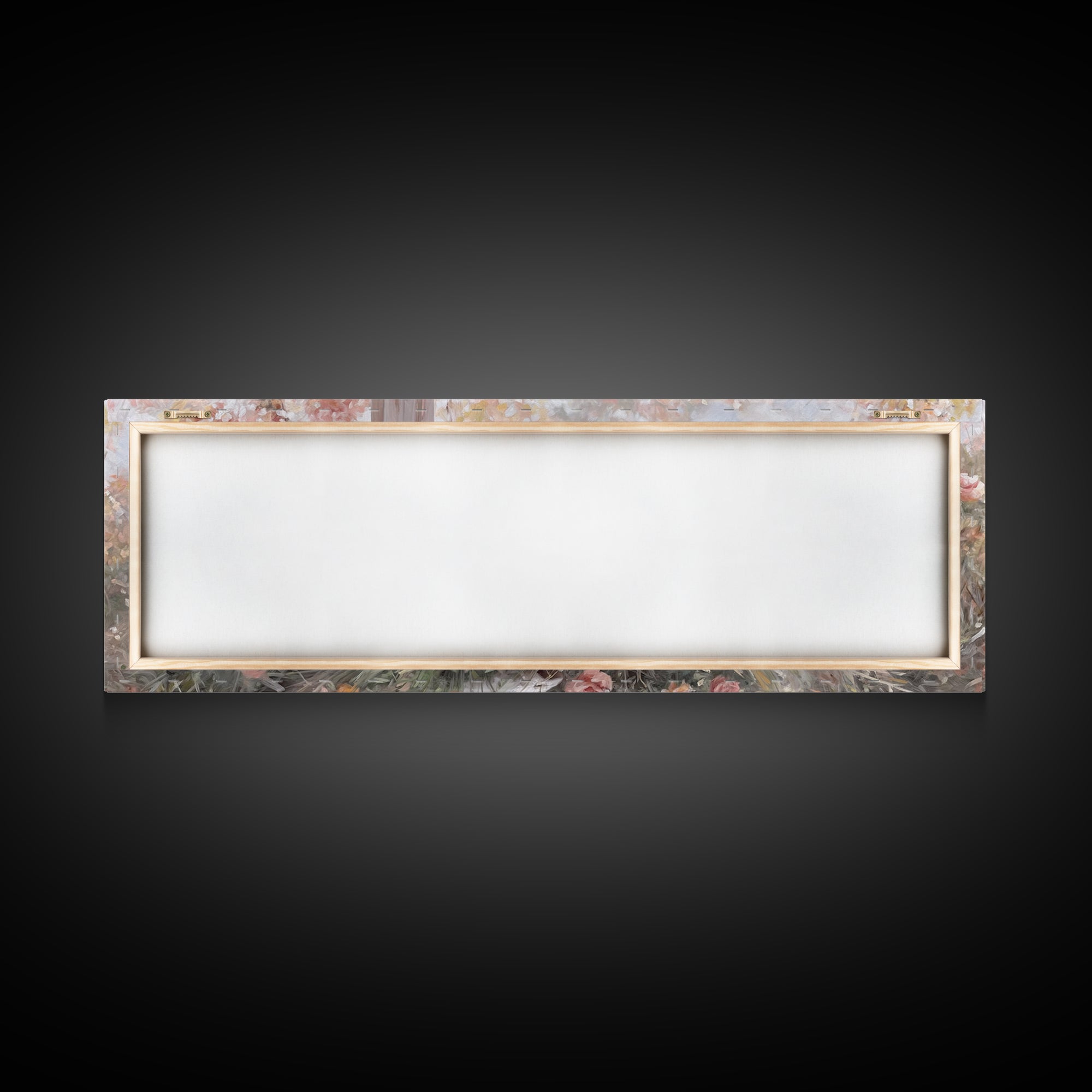 Field Of Promise – Framed Canvas Print – Christian Art Print – Panoramic Wall Art – Christian Christmas Art – Christian Decor For Home – Gi