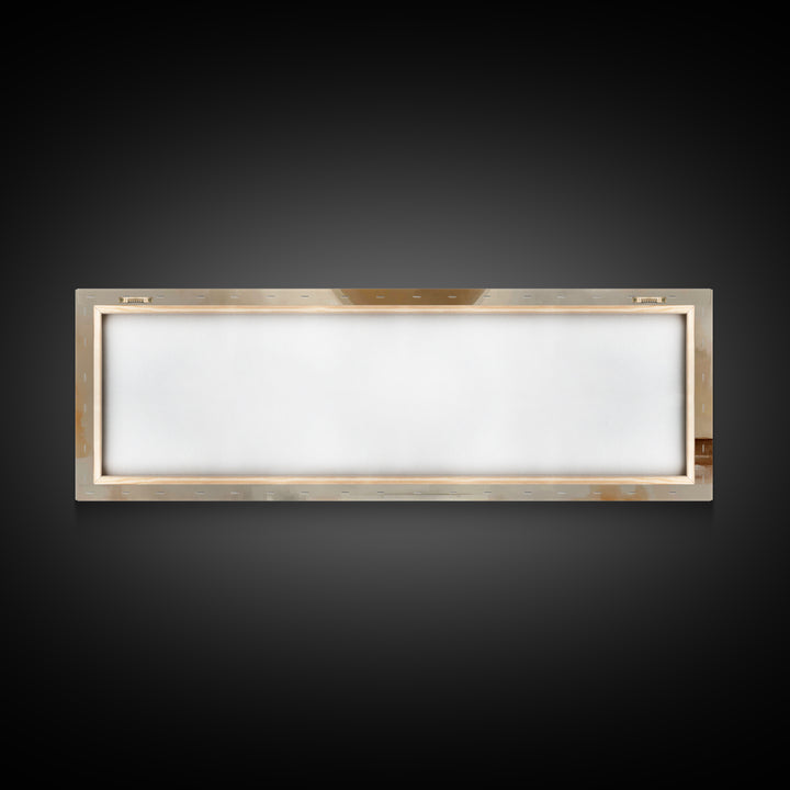 Holy Sanctuary Calm – Framed Canvas Print – Christian Art – Christian Wall Art – Panoramic Painting – Christmas Art – Christian Art Canvas