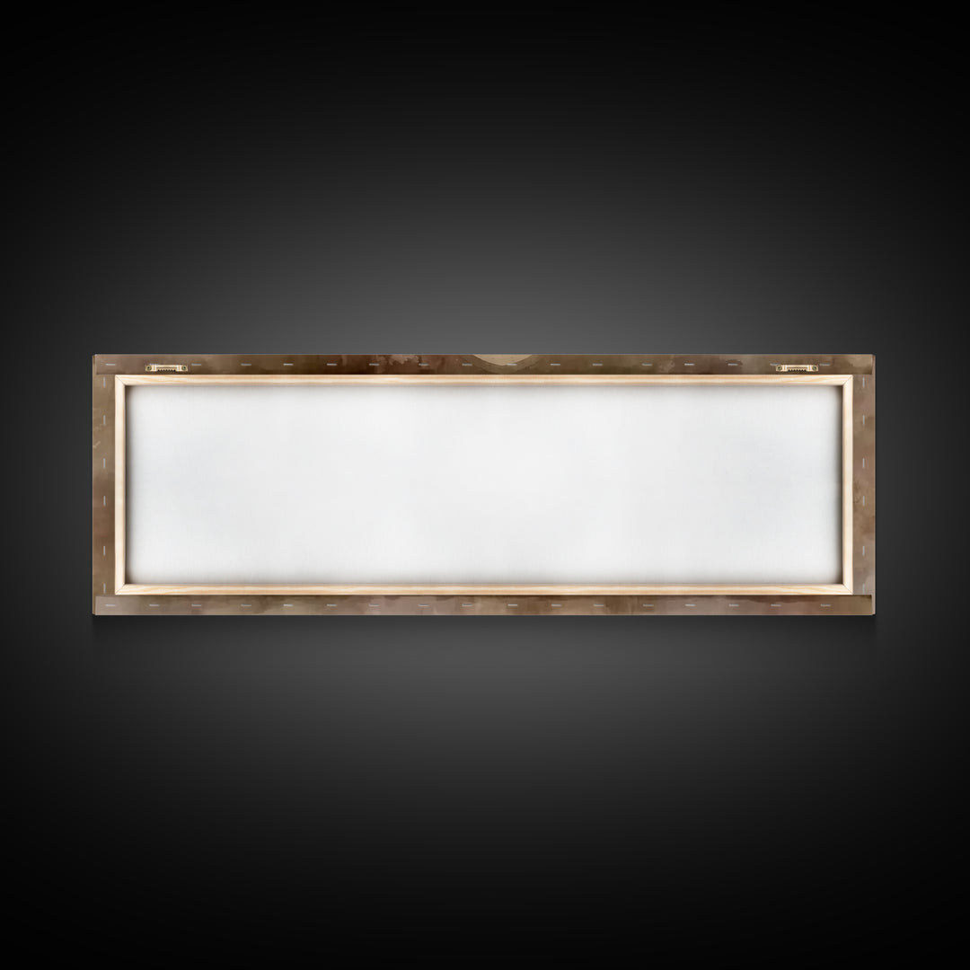 Sanctuary Light | Framed Canvas Print | Christian Wall Art | Christian Art Canvas | Jesus Painting | Panoramic Print | Christian Art