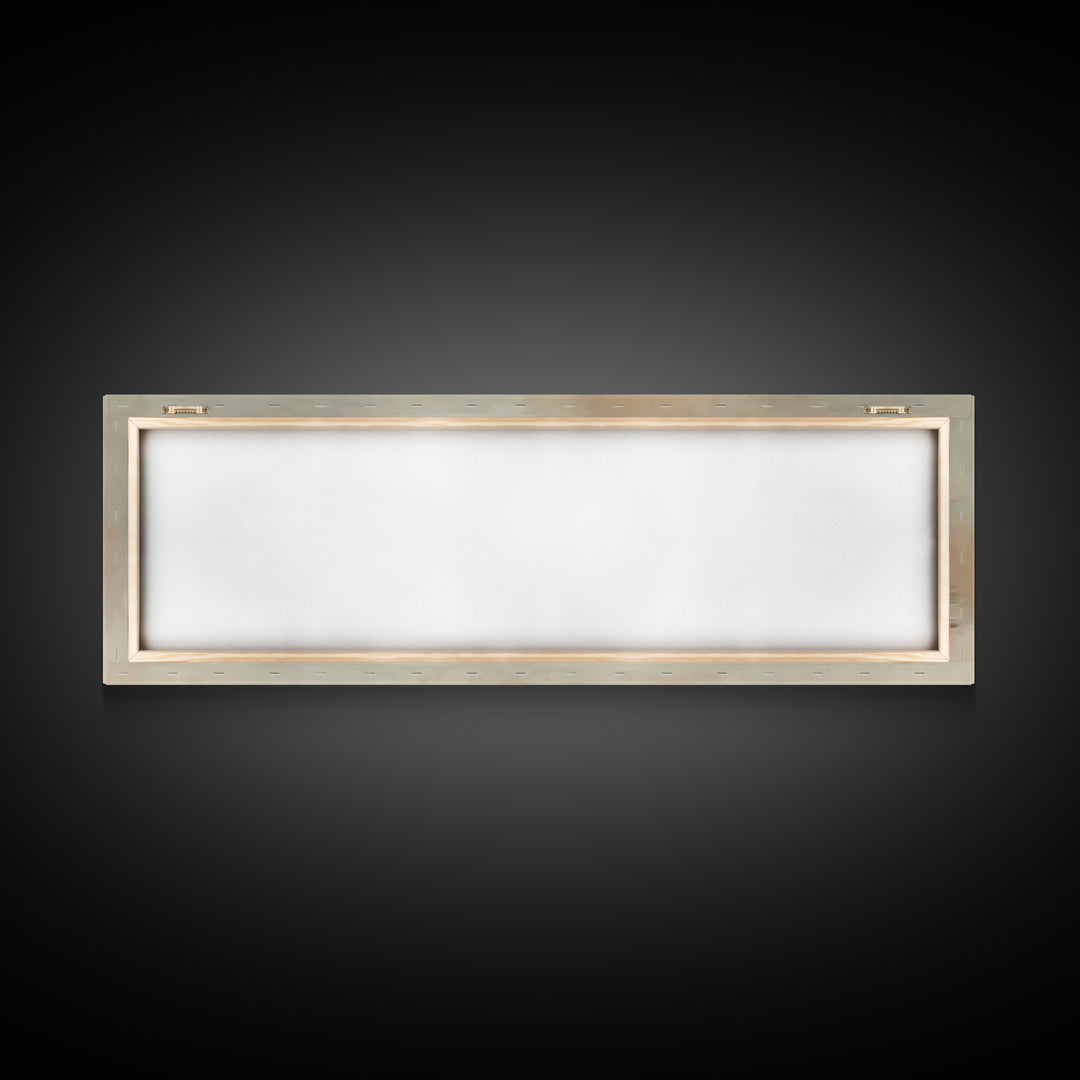 Little Holy Cradle, Framed Canvas Print, Panoramic Painting, Christian Art Canvas, Christian Wall Art, Christmas Art, Christian Christmas A