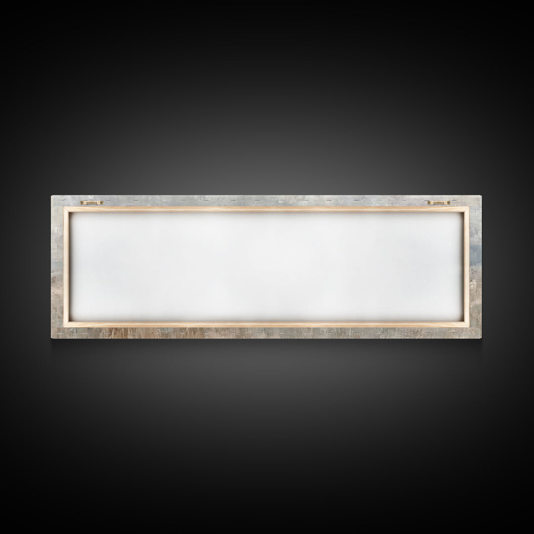 Grace In The Mist, Framed Canvas Print, Panoramic Painting, Christian Art Canvas, Jesus Painting, Christian Art, Christian Wall Art, Christ