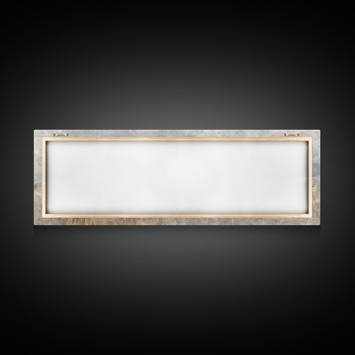 Grace In The Mist, Framed Canvas Print, Panoramic Painting, Christian Art Canvas, Jesus Painting, Christian Art, Christian Wall Art, Christ