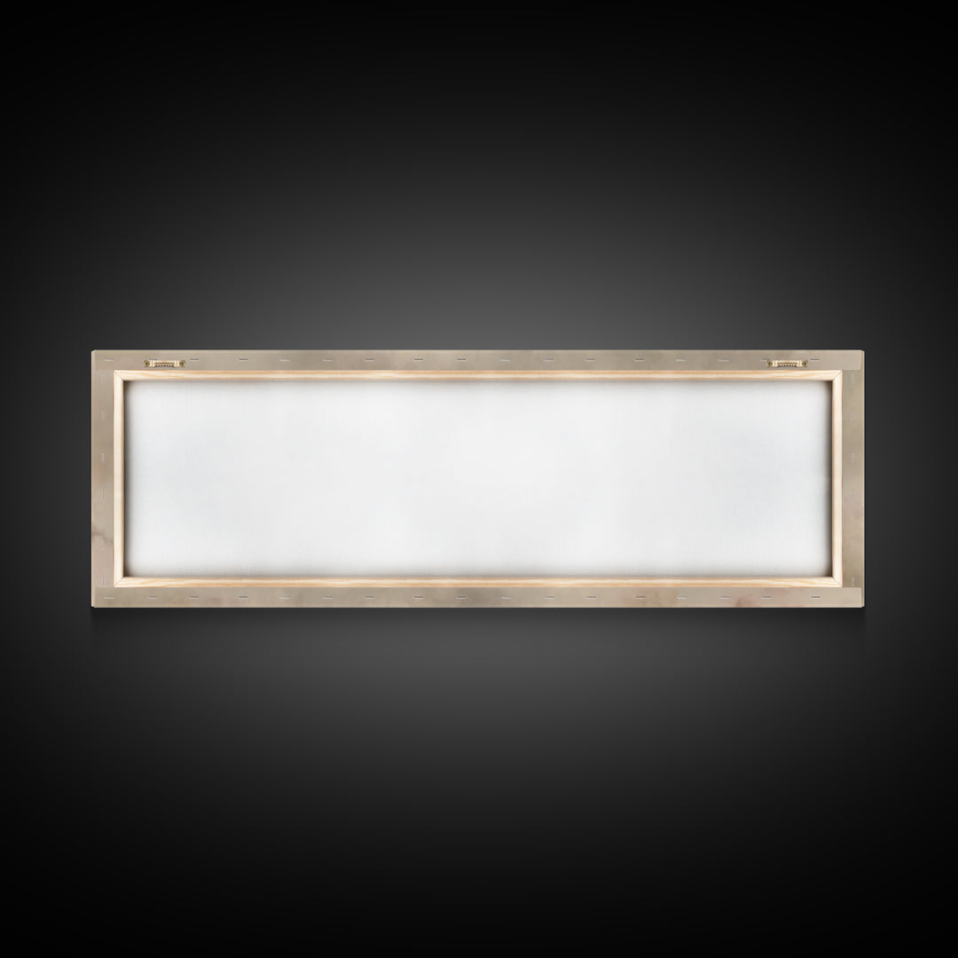 Last Supper Mist | Framed Canvas Print | Christian Art | Panoramic Art | Christian Wall Art | Christmas Art | Jesus Canvas Art