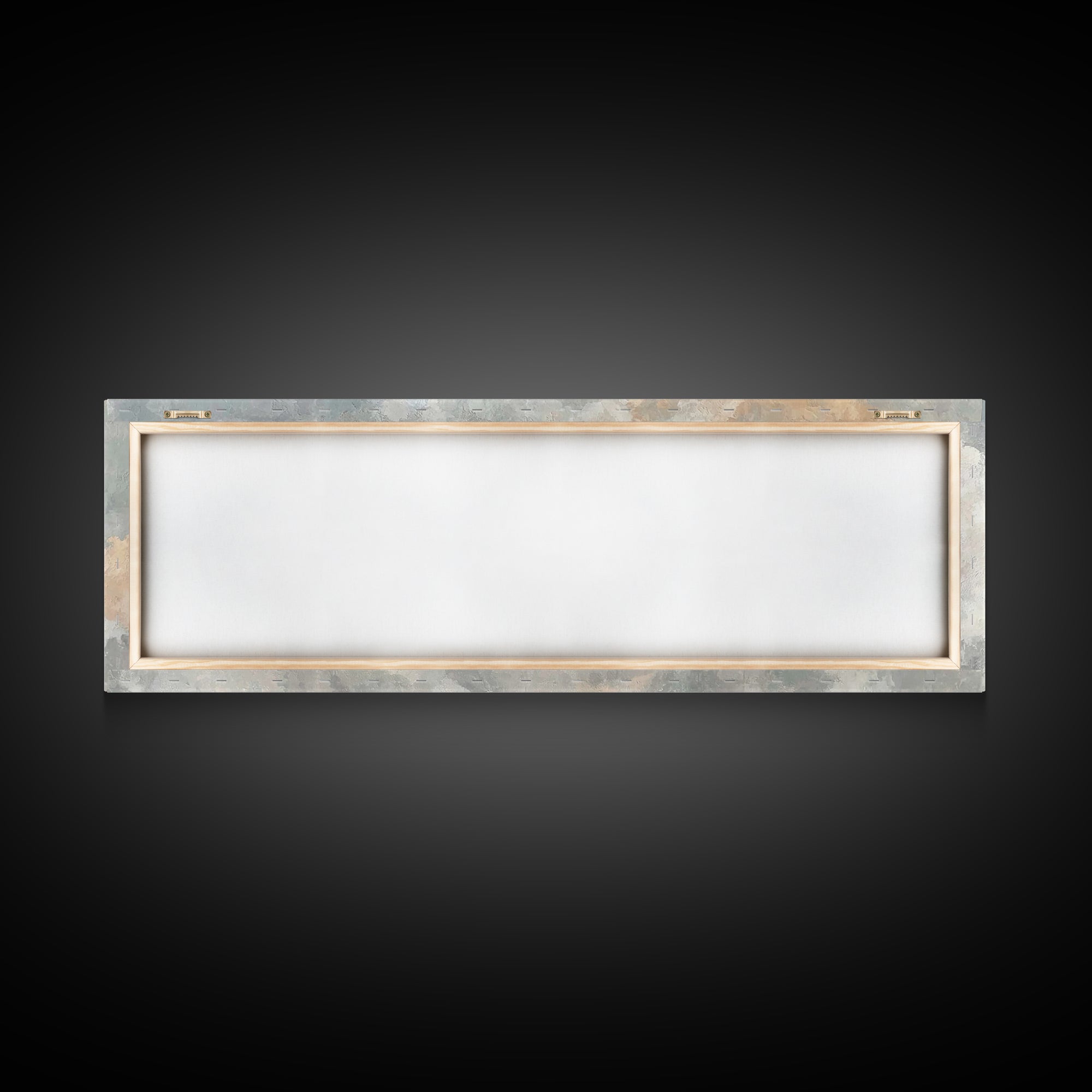 Supper Of Light – Framed Canvas Print – Christian Art – Panoramic Art – Christian Wall Art – Jesus Christmas Art – Christian Decoration