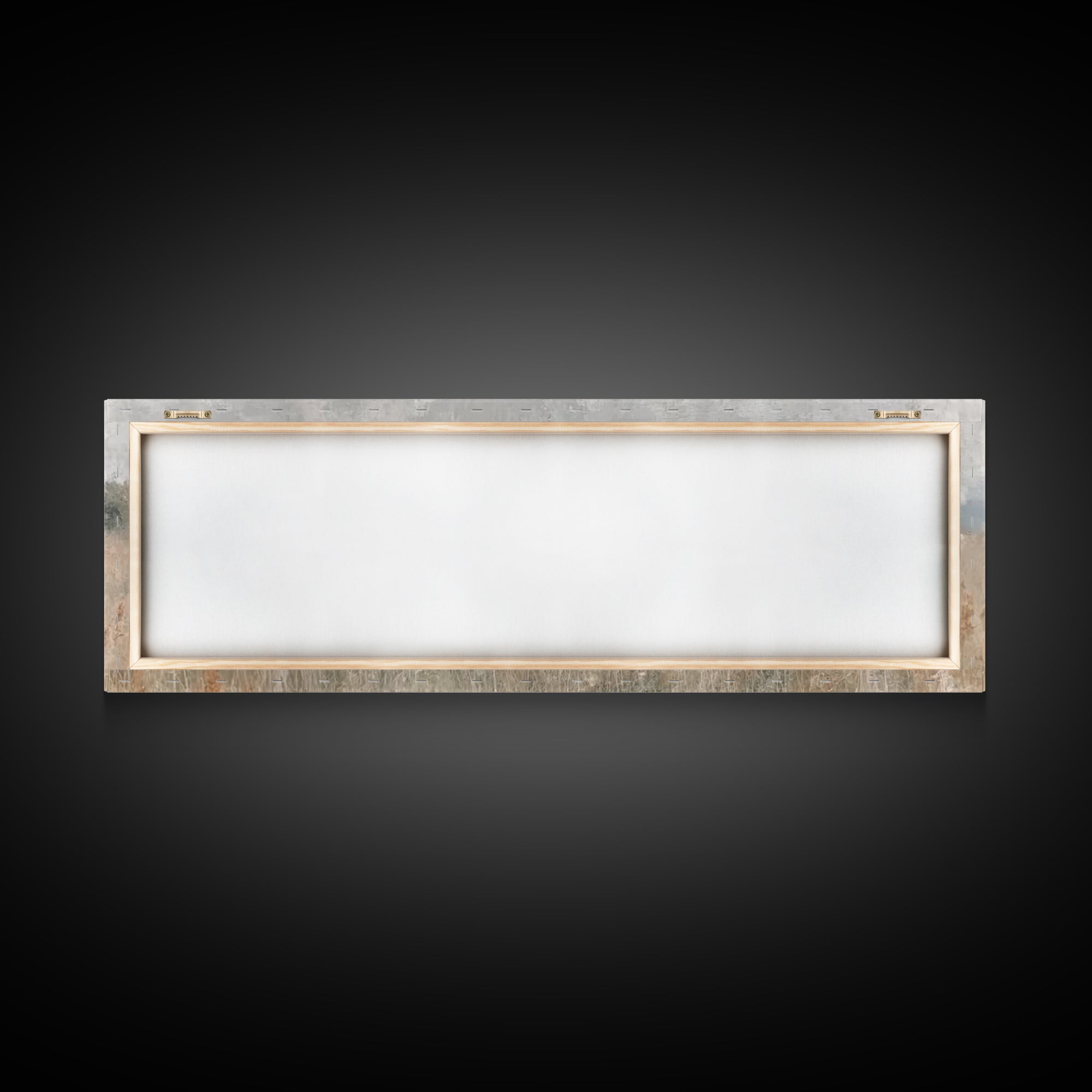 Pastoral Grace – Framed Canvas Print – Christian Wall Art – Jesus Painting – Panoramic Art – Christian Art Canvas – Christmas Art