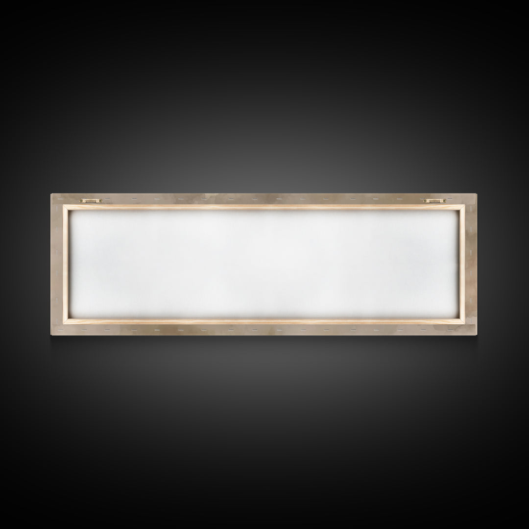 Fields Of Mercy – Framed Canvas Print – Christian Art Print – Panoramic Painting – Jesus Wall Art – Christian Decor – Christmas Art
