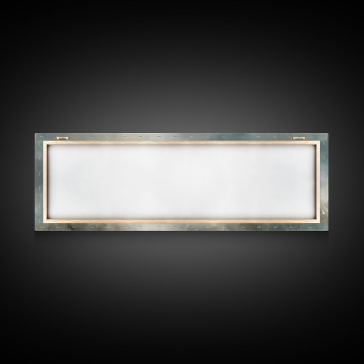 Heavenly Stillness, Framed Canvas Print, Christian Wall Art, Panoramic Frame, Jesus Art Print, Christian Christmas Art, Christian Decor