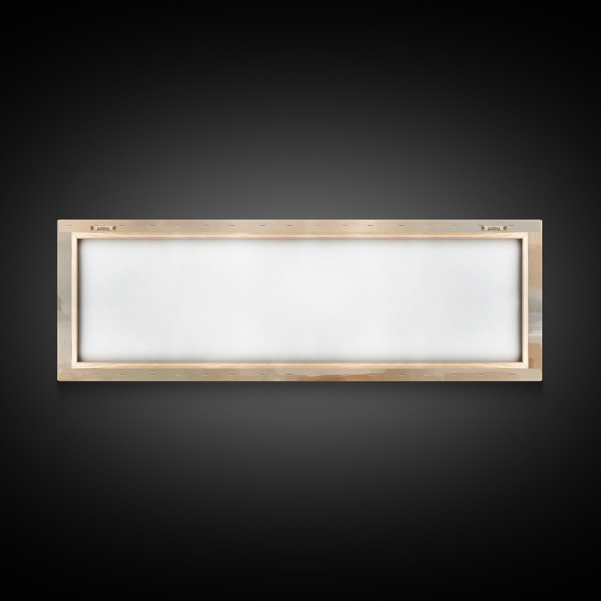Misty Meadow Peace – Framed Canvas Print – Christian Art – Panoramic Wall Art – Jesus Painting – Christian Art Canvas – Christmas Art