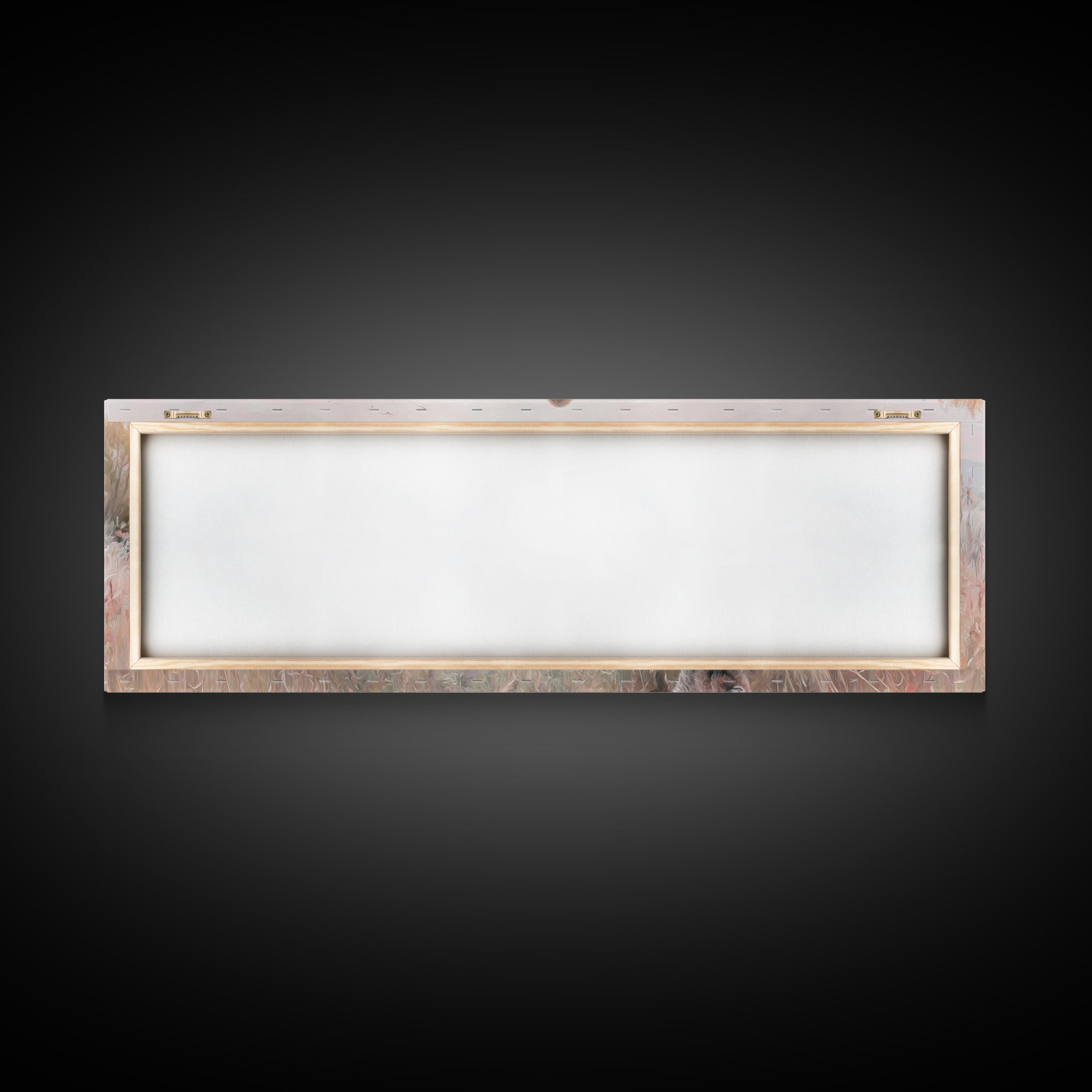 Sacred Quiet | Framed Canvas Print | Christian Wall Art | Panoramic Painting | Jesus Canvas Art | Christian Art Print | Christmas Art