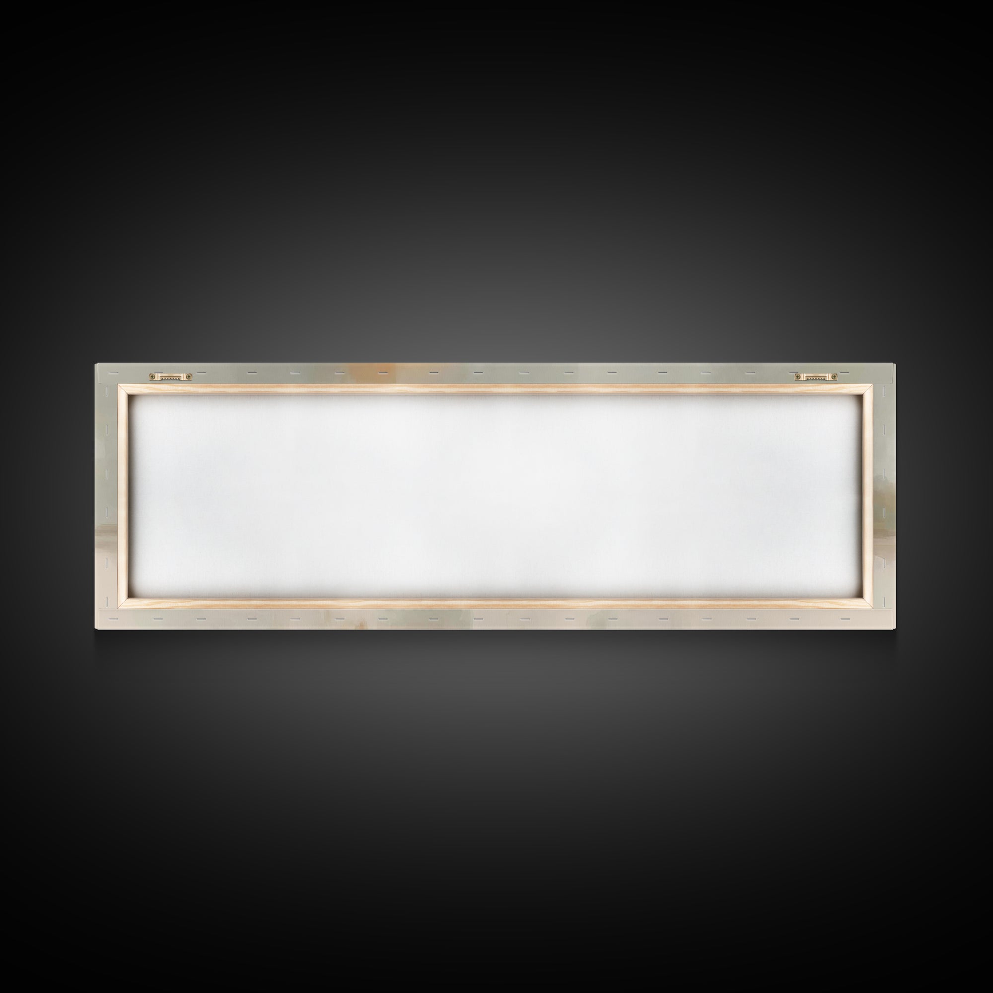 Humble Nativity | Framed Canvas Print | Christian Wall Art | Panoramic Print | Christmas Art | Jesus Christmas Art | Christian Art Print