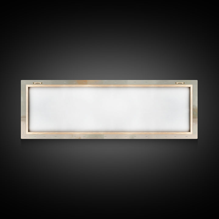 Humble Nativity | Framed Canvas Print | Christian Wall Art | Panoramic Print | Christmas Art | Jesus Christmas Art | Christian Art Print