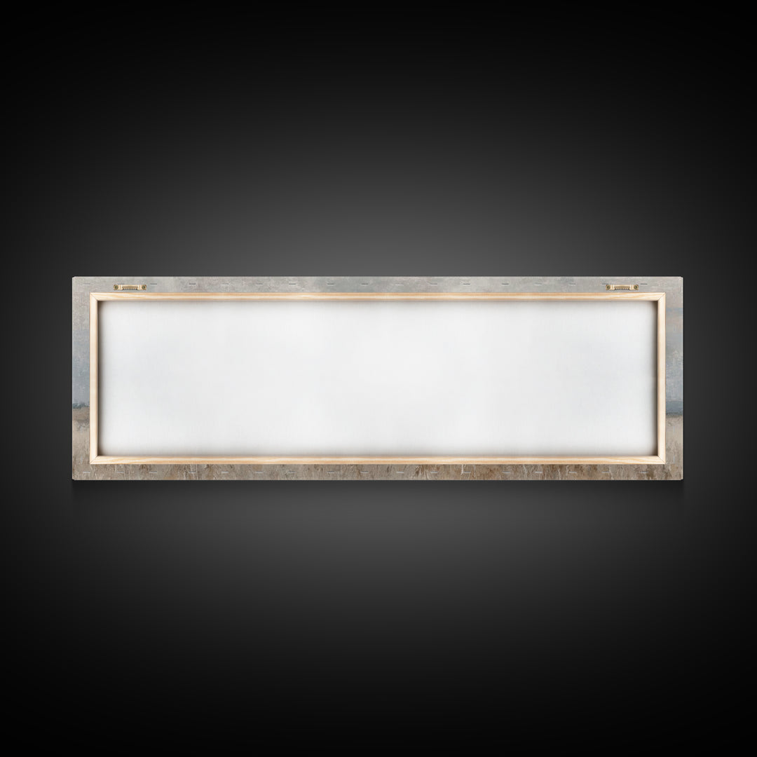 Holy Night Watch – Framed Canvas Print – Christian Christmas Art – Panoramic Painting – Christian Art Print – Christmas Wall Art – Christia