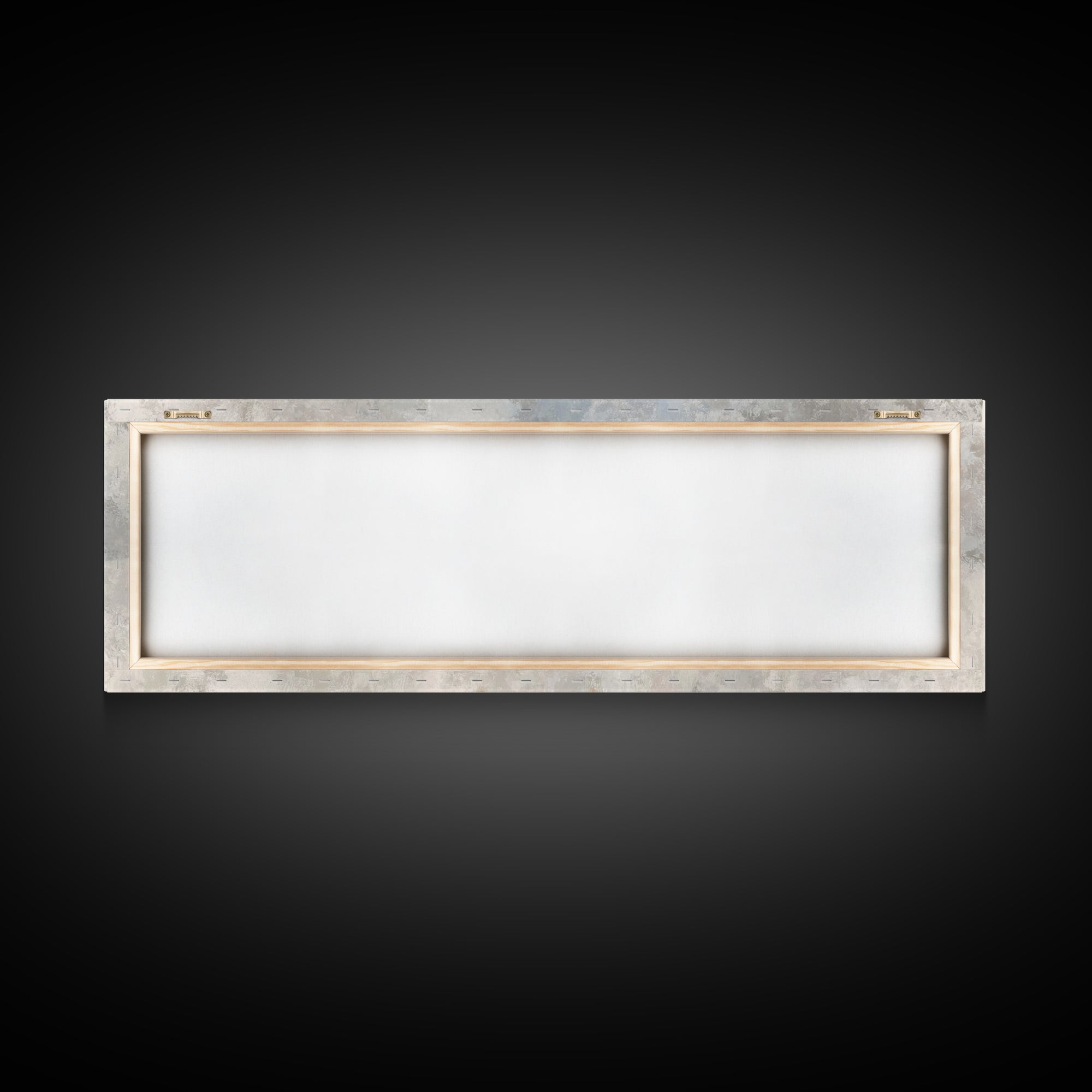 Welcoming Light | Framed Canvas Print | Christian Art Canvas | Panoramic Art | Framed Christmas Art | Christian Wall Art | Christmas Art