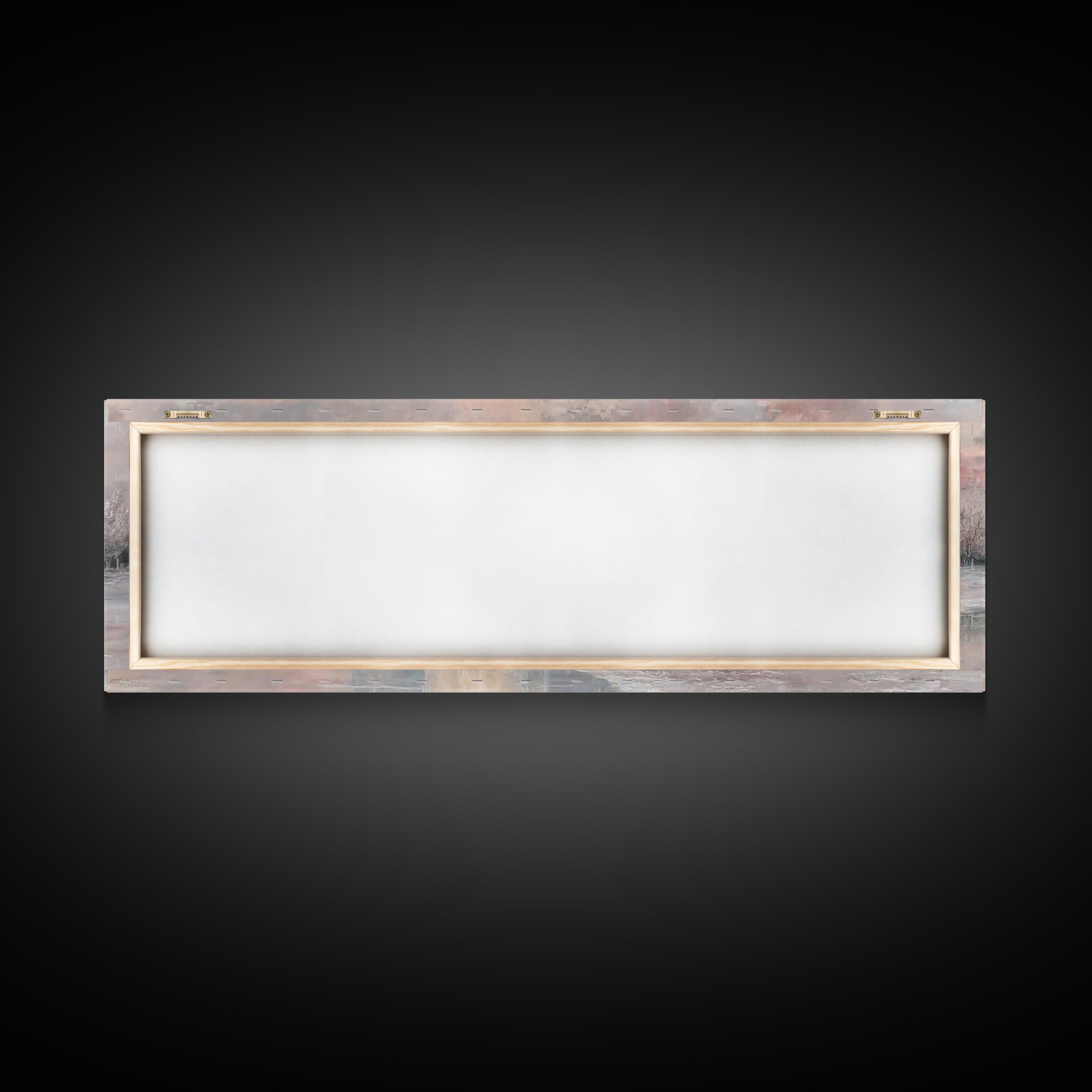 Radiant Birth Sky, Framed Canvas Print, Panoramic Art, Christian Christmas Art, Christian Wall Art, Christmas Art Prints, Christian Art Can