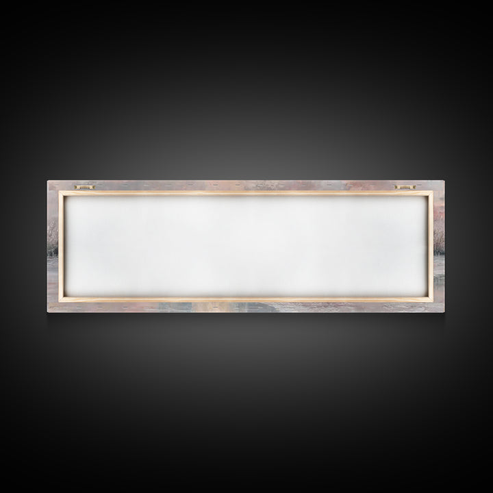 Radiant Birth Sky, Framed Canvas Print, Panoramic Art, Christian Christmas Art, Christian Wall Art, Christmas Art Prints, Christian Art Can