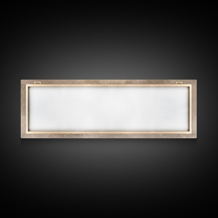 Misty Ancient Stones | Framed Canvas Print | Christian Art | Christian Painting | Minimalist Christian Art | Panoramic Art | Christian Wall