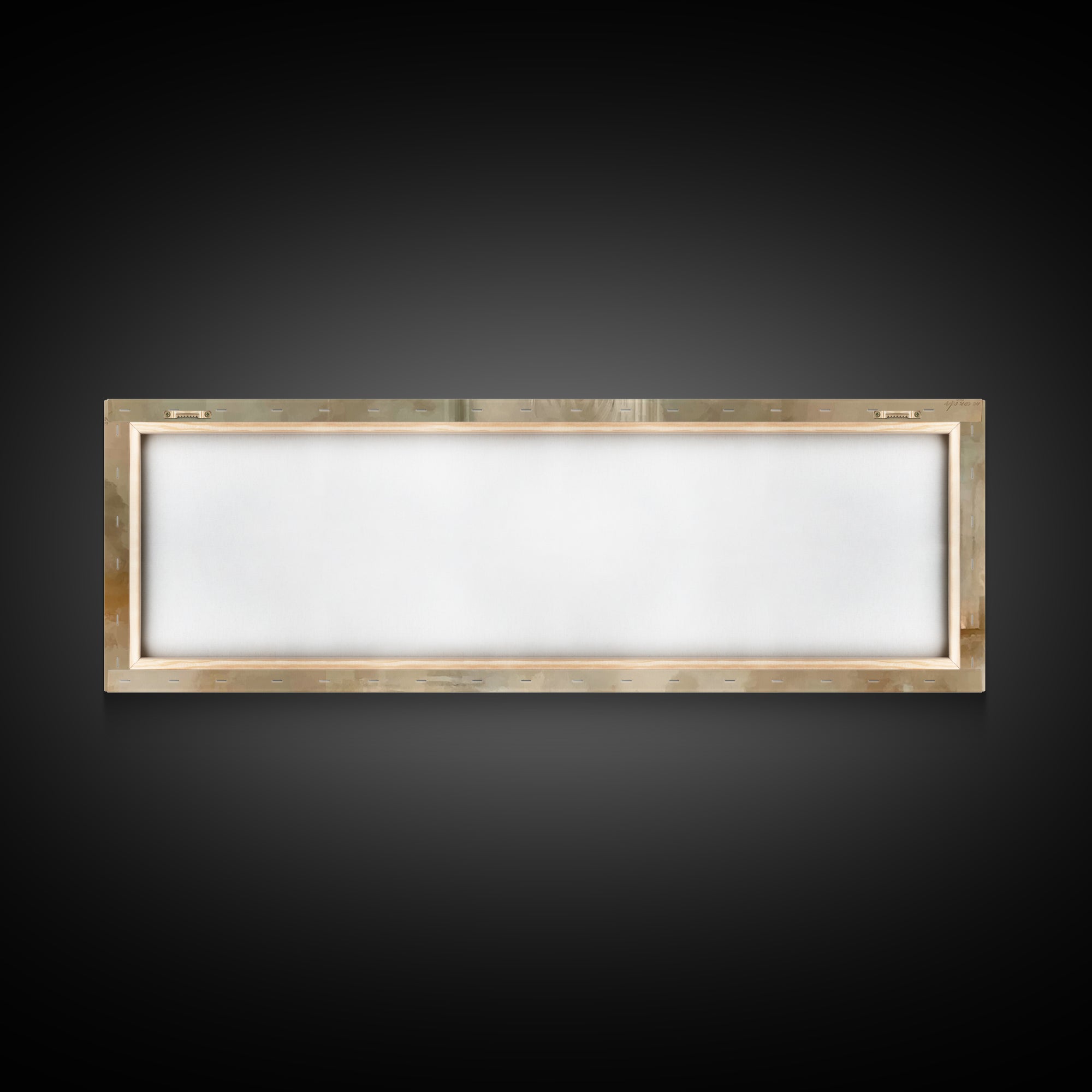 Procession Of Light, Framed Canvas Print, Christian Christmas Art, Panoramic Art, Christian Wall Art, Christmas Canvas Wall Art, Christian