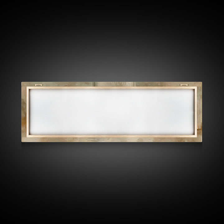 Procession Of Light, Framed Canvas Print, Christian Christmas Art, Panoramic Art, Christian Wall Art, Christmas Canvas Wall Art, Christian