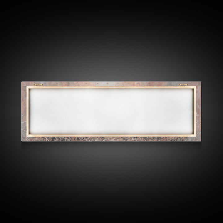 Lamb Of Dawn – Framed Canvas Print – Christmas Art Prints – Panoramic Wall Art – Christian Art Canvas – Christian Christmas Decor – Jesus P