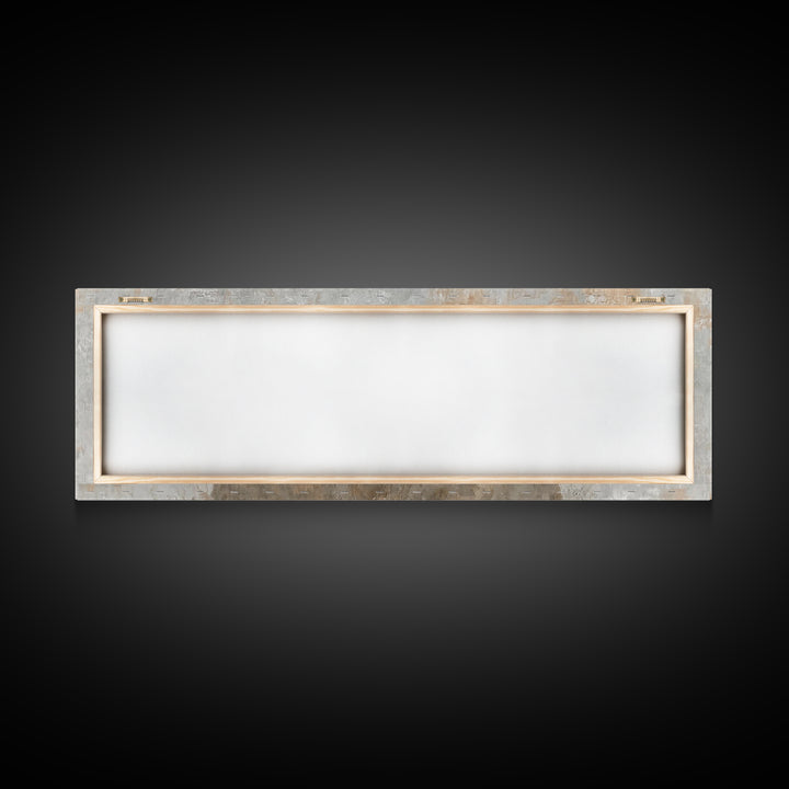 Tiny Manger Grace – Framed Canvas Print – Christmas Wall Art – Christian Art Canvas – Panoramic Painting – Jesus Christmas Art – Christian