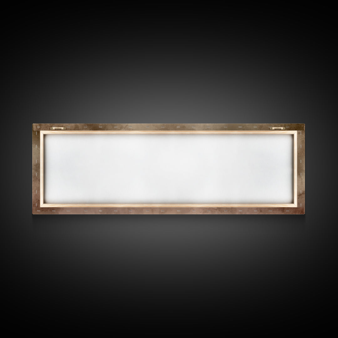 Sanctuary Of Glory – Framed Canvas Print – Christmas Art – Panoramic Art – Christian Wall Art – Christian Art Canvas – Christian Christmas