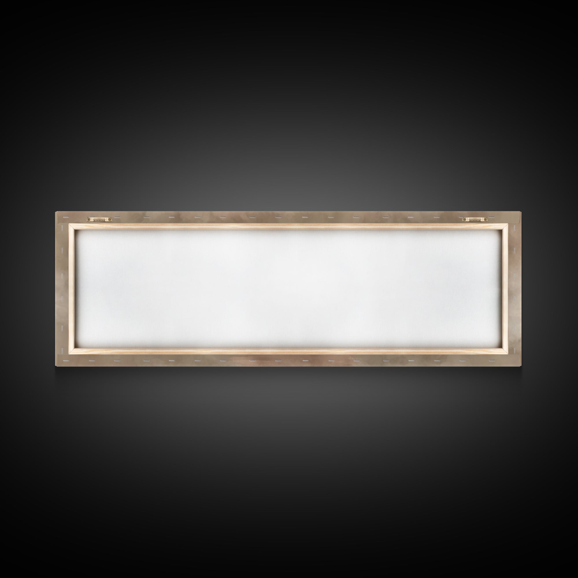 Solitary Road Grace | Framed Canvas Print | Christian Wall Art | Panoramic Frame | Christian Art | Christmas Art | Jesus Painting