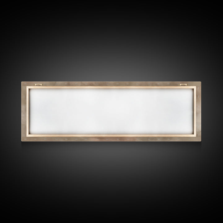 Solitary Road Grace | Framed Canvas Print | Christian Wall Art | Panoramic Frame | Christian Art | Christmas Art | Jesus Painting