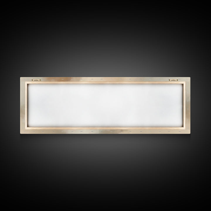 Walk Of Still Grace, Framed Canvas Print, Panoramic Painting, Christian Art Canvas, Jesus Painting, Christian Wall Art, Minimalist Christia