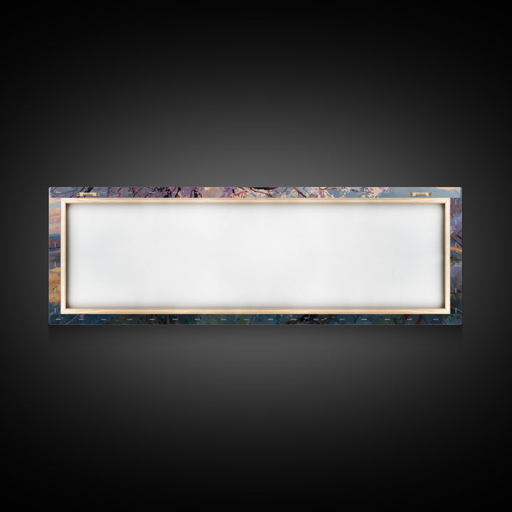 The Shepherd’s Quiet – Framed Canvas Print – Jesus Painting – Christian Wall Art – Panoramic Art – Christian Christmas Art – Christian Art