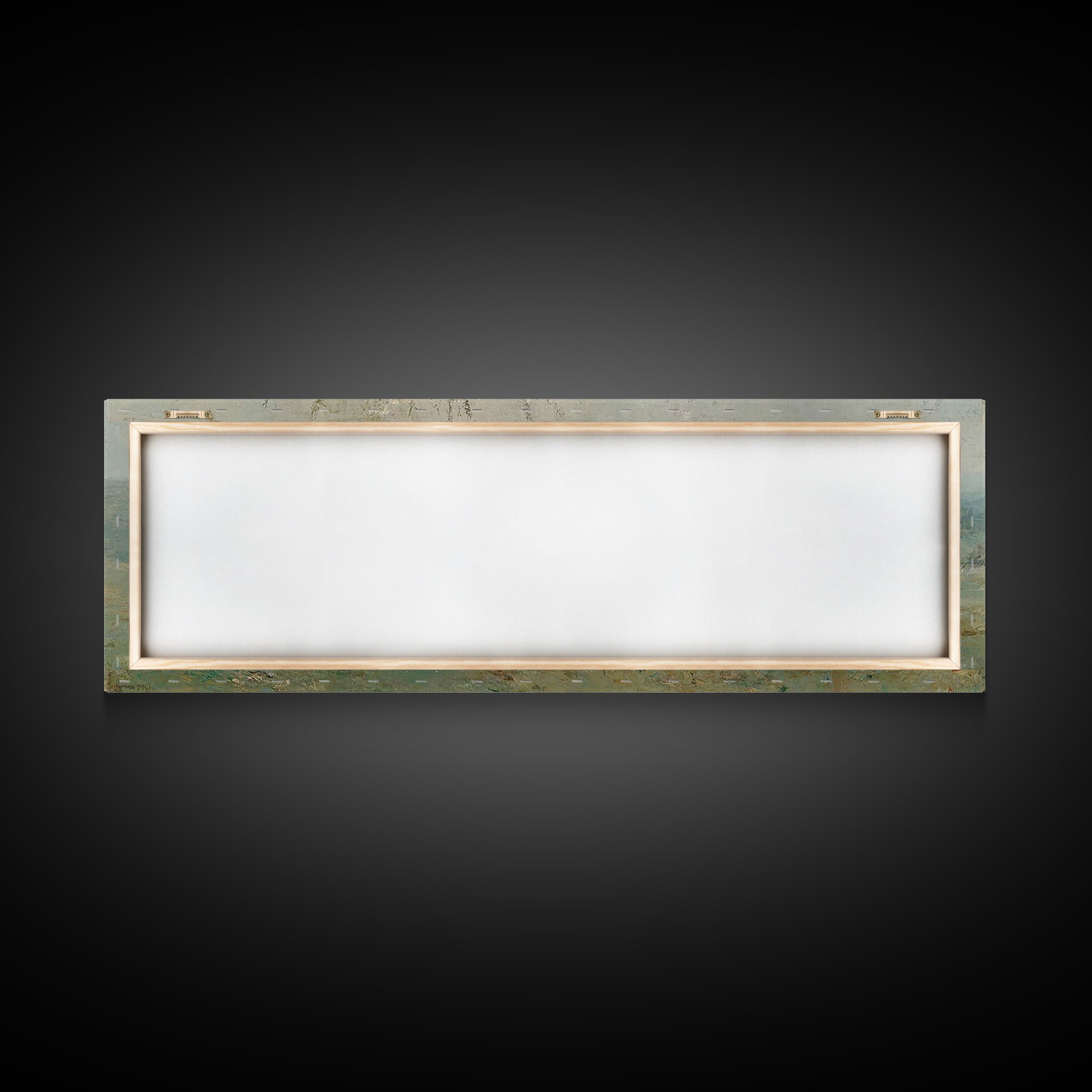 Pasture Of Grace – Framed Canvas Print – Panoramic Art – Christian Wall Art – Christian Art Canvas – Jesus Painting – Christian Christmas A