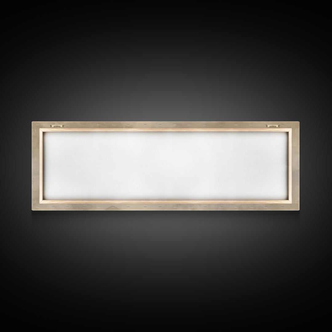 Sanctuary In Light – Framed Canvas Print – Panoramic Print – Christian Christmas Art – Christian Wall Art – Christian Art Canvas – Christia