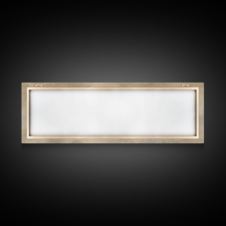 Sanctuary In Light – Framed Canvas Print – Panoramic Print – Christian Christmas Art – Christian Wall Art – Christian Art Canvas – Christia