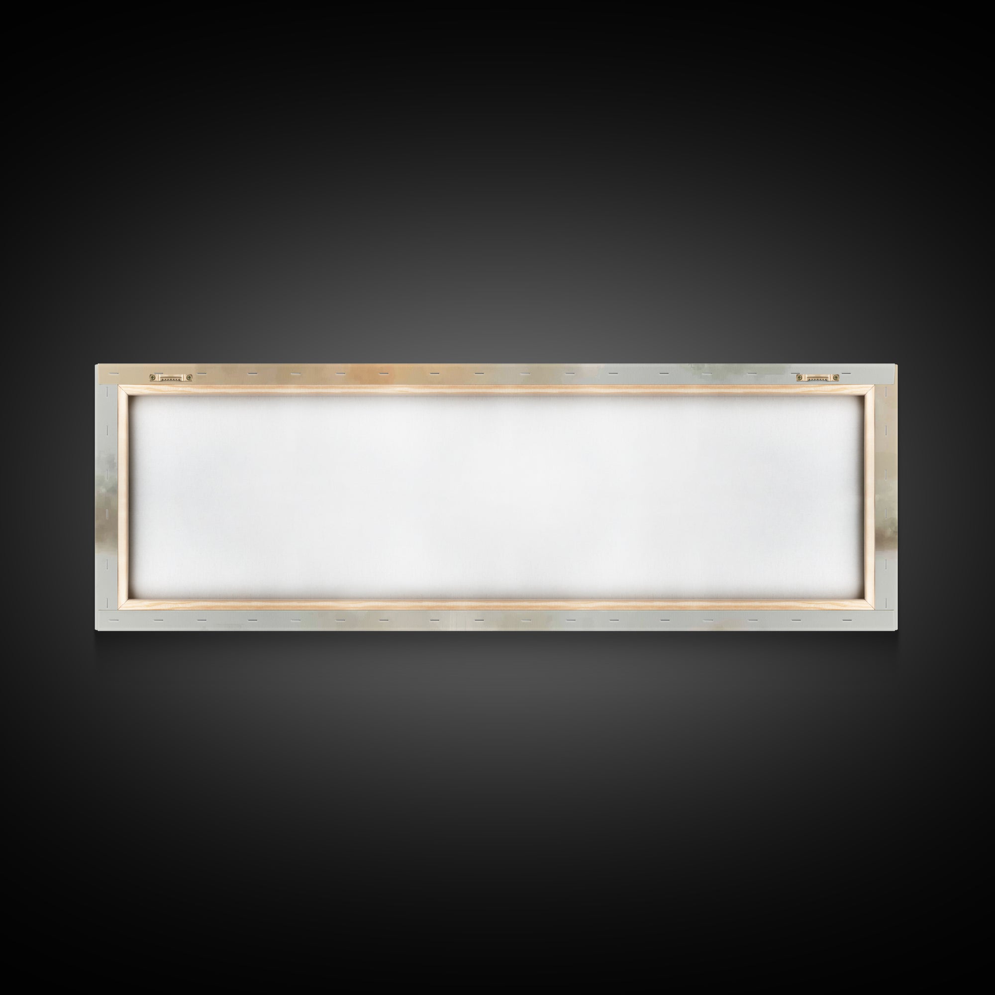 Soft Morning Chapel | Framed Canvas Print | Panoramic Wall Art | Christian Art Canvas | Christian Painting | Christian Christmas Art | Chri